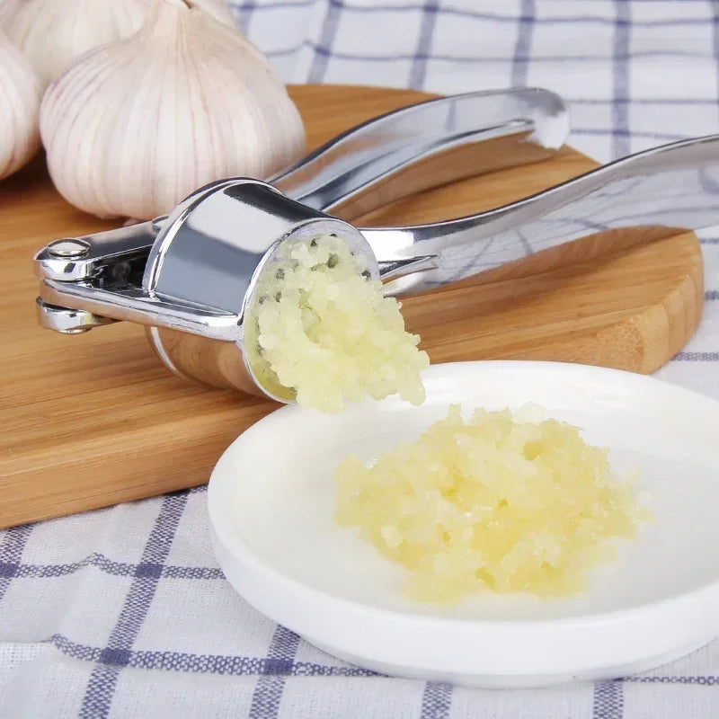 Stainless Steel Garlic Crusher