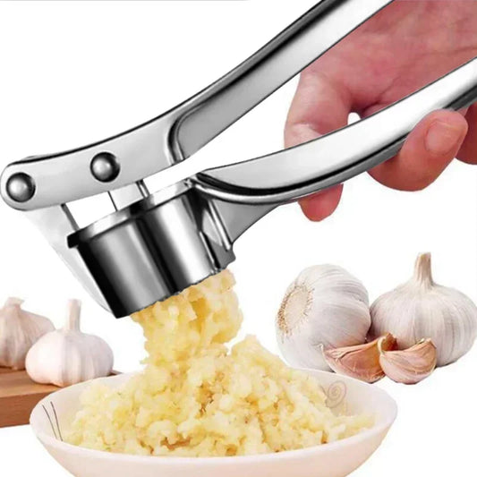 Stainless Steel Garlic Crusher